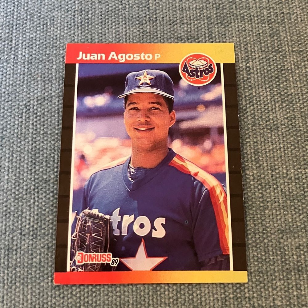 1989 Donruss Houston Astros Baseball Card Trading Card